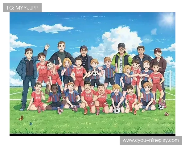 足球明星与家人幸福时光全家福漫画展现团结与爱的力量